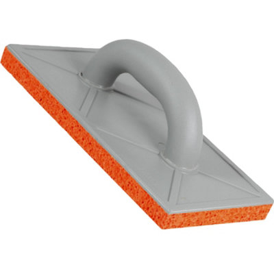 Toolty Sponge Grouting Float 280x140x18mm Set 3PCS Hydro Rubber Orange for Tiling Finishing Tool
