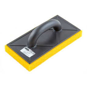 Toolty Sponge Grouting Float 280x140x25mm Orange Coarse for Tiling Finishing Tool Trowel Floors Walls DIY
