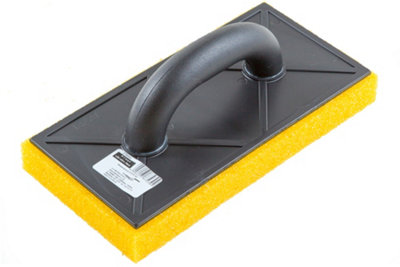 Toolty Sponge Grouting Float 280x140x30mm Set 3PCS Orange Coarse for Tiling Finishing Tool Trowel Floors Walls DIY