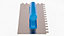 Toolty Stainless Steel Adhesive Notched Trowel with Plastic Handle - 270mm - 10x10mm - for Tiling Plastering Rendering DIY