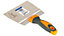 Toolty Stainless Steel Spatula Taping Filling with Rubber Handle and Aluminum Profile 150x90mm for Plastering Finishing DIY