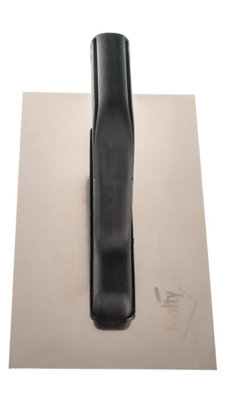 Toolty Stainless Steel Trowel with Plastic Handle 270mm for Smoothing Plaster Mortar Adhesive Plastering Rendering DIY - 8