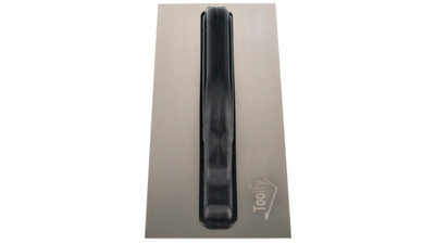 Toolty Stainless Steel Trowel with Plastic Handle 320mm for Smoothing Plaster Mortar Adhesive Plastering DIY - 8