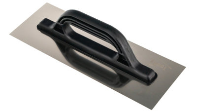Toolty Stainless Steel Trowel with Plastic Handle 360mm for Smoothing ...