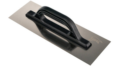 Toolty Stainless Steel Trowel with Plastic Handle 380mm for Smoothing Plaster Mortar Adhesive Plastering DIY - 5