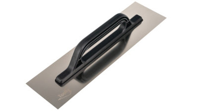 Toolty Stainless Steel Trowel with Plastic Handle 480mm for Smoothing Plaster Mortar Adhesive Plastering DIY - 7