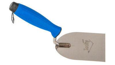 Toolty Stucco Wall Putty Finishing Trowel with Rubber Handle 100mm Stainless Steel for Brickwork and Plastering Rendering DIY - 8
