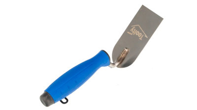 Toolty Stucco Wall Putty Finishing Trowel with Rubber Handle 50mm Stainless Steel for Brickwork and Plastering Rendering DIY - 5