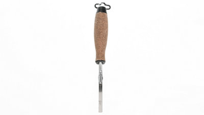 Toolty Tuck Pointing Jointing Finger Trowel with Cork Handle Stainless Steel Hand Tool - 8mm - Bricklayer DIY - 8