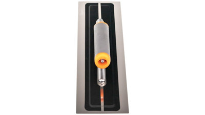 Toolty Ultra Flexible Finishing Stainless Steel Trowel with Soft Grip Handle 14" for Plastering Rendering DIY - 6