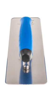 Toolty Venetian Trowel with Rubber Handle 240 mm Stainless Stell for Plastering Rendering Finishing DIY - 4