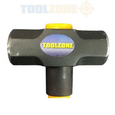 TOOLZONE 10LB 70% FIBRE HANDLE SLEDGE HAMMER