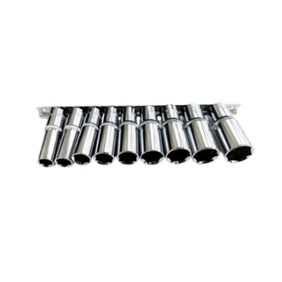 TOOLZONE 10PC 1/2" AF DEEP SOCKETS 1/2"-1"
