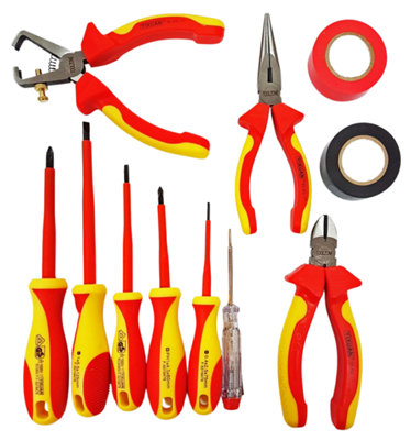 TOOLZONE 11 PIECE VDE ELECTRICIANS TOOL KIT - 3