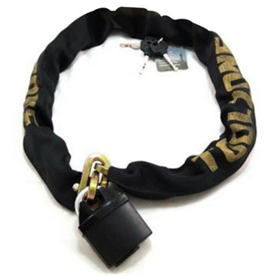 TOOLZONE 1100MMX10MM CHAIN & HD PADLOCK