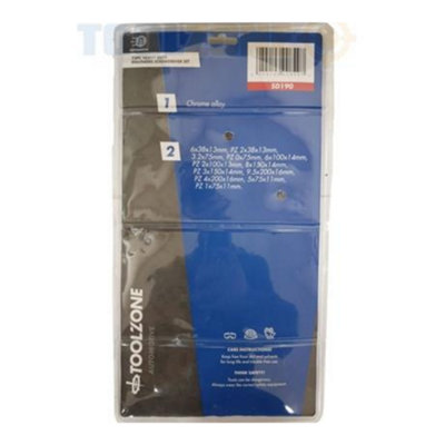AB Tools-Toolzone 3pc Magnetic 8/12/18 Strip Bar rampa Supporto