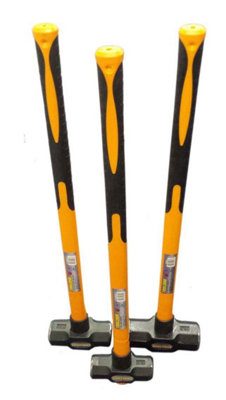 TOOLZONE 14LB 70% FIBRE HANDLE SLEDGE HAMMER