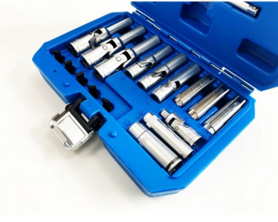 Toolzone 18pc Glow Plug socket set