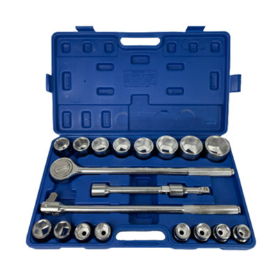 TOOLZONE 21 PIECE 3/4" SOCKET SET IN BMC