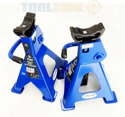 Toolzone 3 Ton Axle Stands 1 Pair