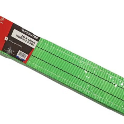 Toolzone 3m x 60mm 2000kg Webbing Sling