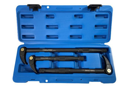 TOOLZONE 3PC ADJUSTABLE PRY BAR SET