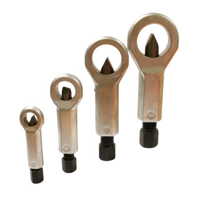Toolzone 4pc Heavy Duty Nut Splitter Set