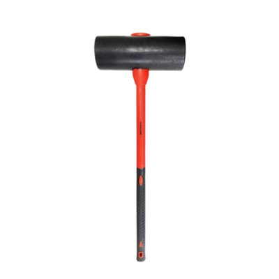 Toolzone 6KG Rubber Maul Fibre Handle