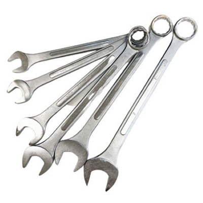 TOOLZONE 6PC AF JUMBO COMBI SPANNERS 13/8-2''