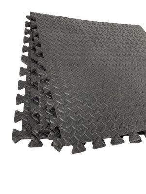 TOOLZONE 6PC ANTI FATIGUE FOAM FLOORING