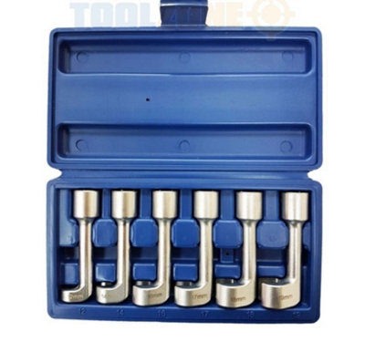 Toolzone 6PC DIESEL INJECTOR LINE SOCKET SET