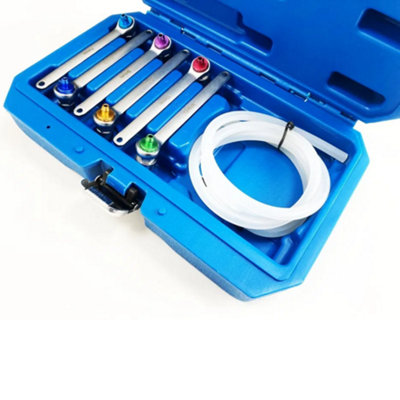 Toolzone 7Pc Brake Bleeder Wrench Set 7 to 12mm