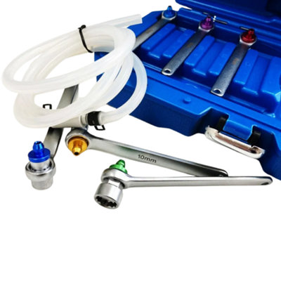 Toolzone 7Pc Brake Bleeder Wrench Set 7 to 12mm