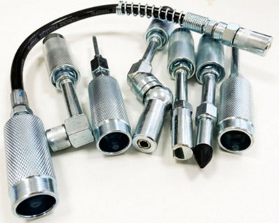 TOOLZONE 7PC GREASE GUN ADAPTOR SETS