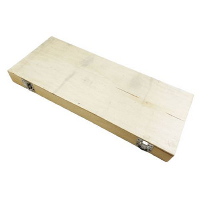 Toolzone 8pc 16 Auger Bits in Wood Box