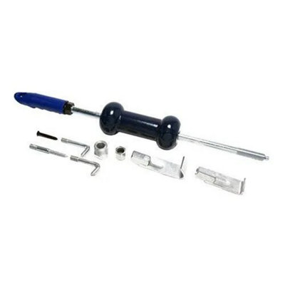 thumbnail interactive-video image 1 of Auto Body Dent Puller Set – 1" Slide Hammer For Paintless Dent Repair (PDR) 1 of 6