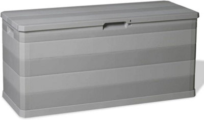 Toomax Multibox Elegance 280L Warm Grey Garden Furniture Storage Box ...