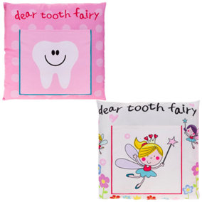 Tooth Fairy Cushion - 30x30cm - Assorted