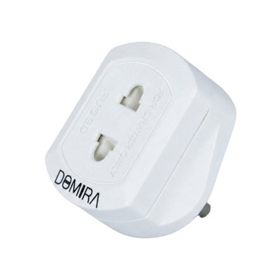 Toothbrush Adaptor Plug UK Charger Adapter Shaver Socket 2 Pin to 3 Pin ...