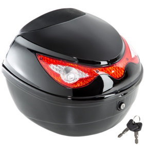 Top box for motorcycle approx. 22 litres - black