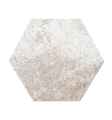 Top Ceramics Beige Hexagon Floor Wall Tile - SAMPLE