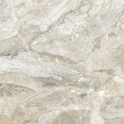 Top Ceramics Beige Stone Effect Tiles Porcelain Matt Floor Wall (L)60cm x (W)60cm Each box 1.08sqm