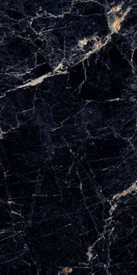 Top Ceramics Black Marble Effect Tiles High Gloss Floor & Wall Porcelain Tile (L)120cm x (W)60cm Each box 1.44sqm