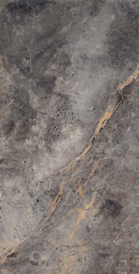 Top Ceramics Black Marble Effect Tiles High Gloss Floor & Wall Porcelain Tile - SAMPLE