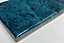 Top Ceramics Blue Gloss Metro Ceramic Wall Tile Flat Bumpy (L)300mm x (W)100mm Each box 0.84sqm
