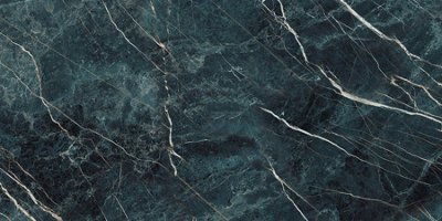 Top Ceramics Green Marble Effect Tiles High Gloss Floor & Wall Porcelain Tile (L)120cm x (W)60cm Each box 1.44sqm