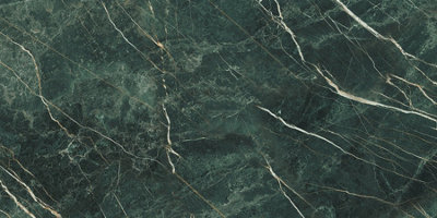 Top Ceramics Green Marble Effect Tiles High Gloss Floor & Wall Porcelain Tile (L)120cm x (W)60cm Each box 1.44sqm