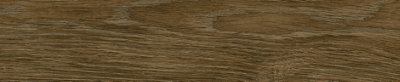 Top Ceramics Walnut Porcelain Wood Effect Matt Floor & Wall Tile (L)49.2cm x (W)9.9cm Each box 0.75sqm