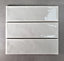 Top Ceramics White Gloss Metro Ceramic Wall Tile Flat Bumpy (L)300mm x (W)100mm Each box 0.84sqm