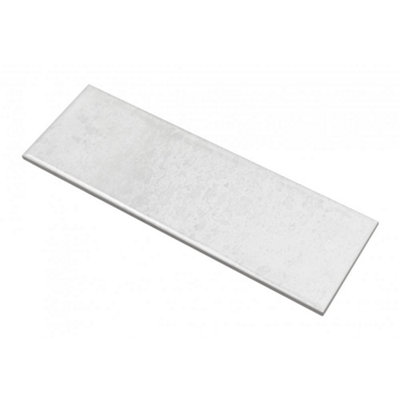 Top Ceramics White Gloss Metro Ceramic Wall Tile (L)300mm x (W)100mm Each box 0.84sqm